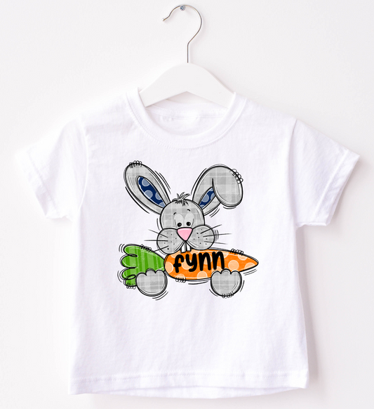 Personalized Bunny Shirt - MUDBUGSBTQ