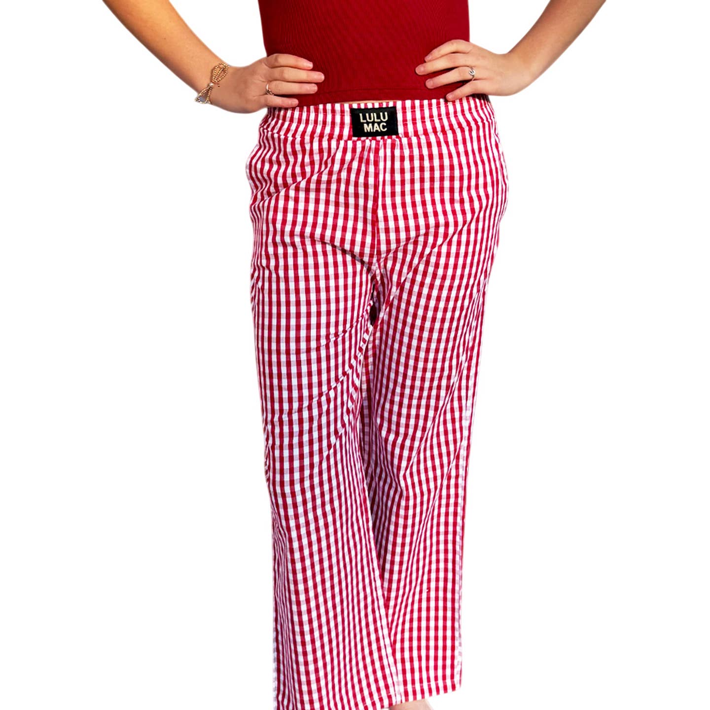 LULU MAC Gingham Pants - MUDBUGSBTQ