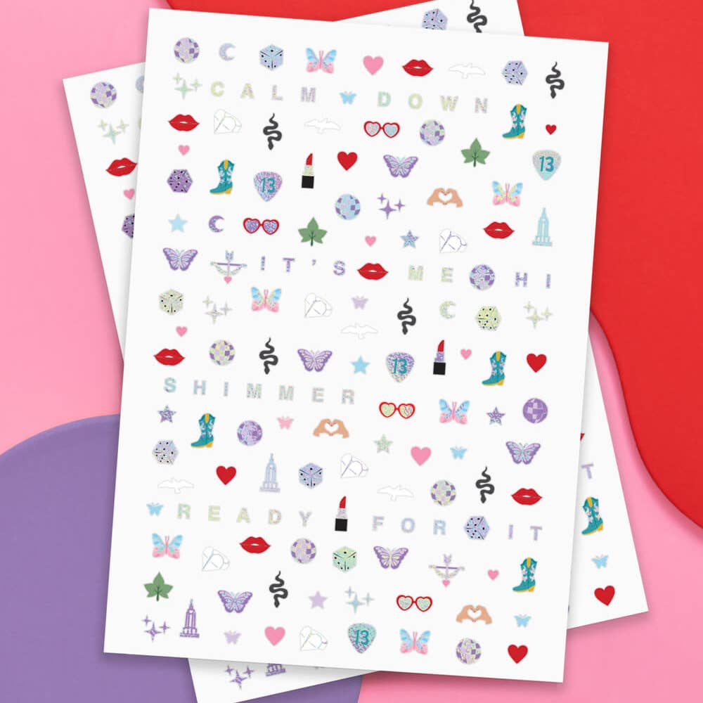 Showgirl Nail Stickers