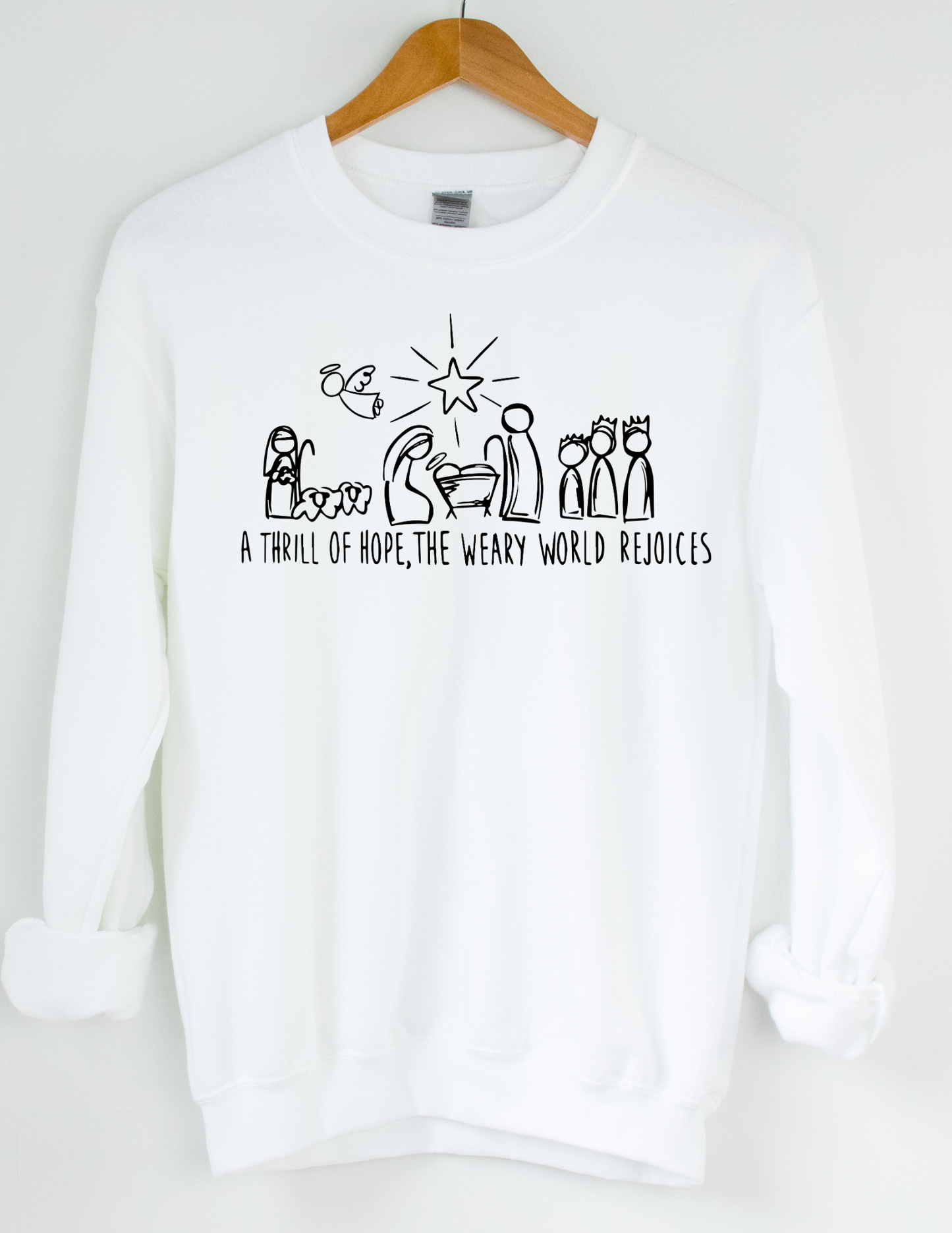 Hope & Rejoice Sweatshirt - MUDBUGSBTQ