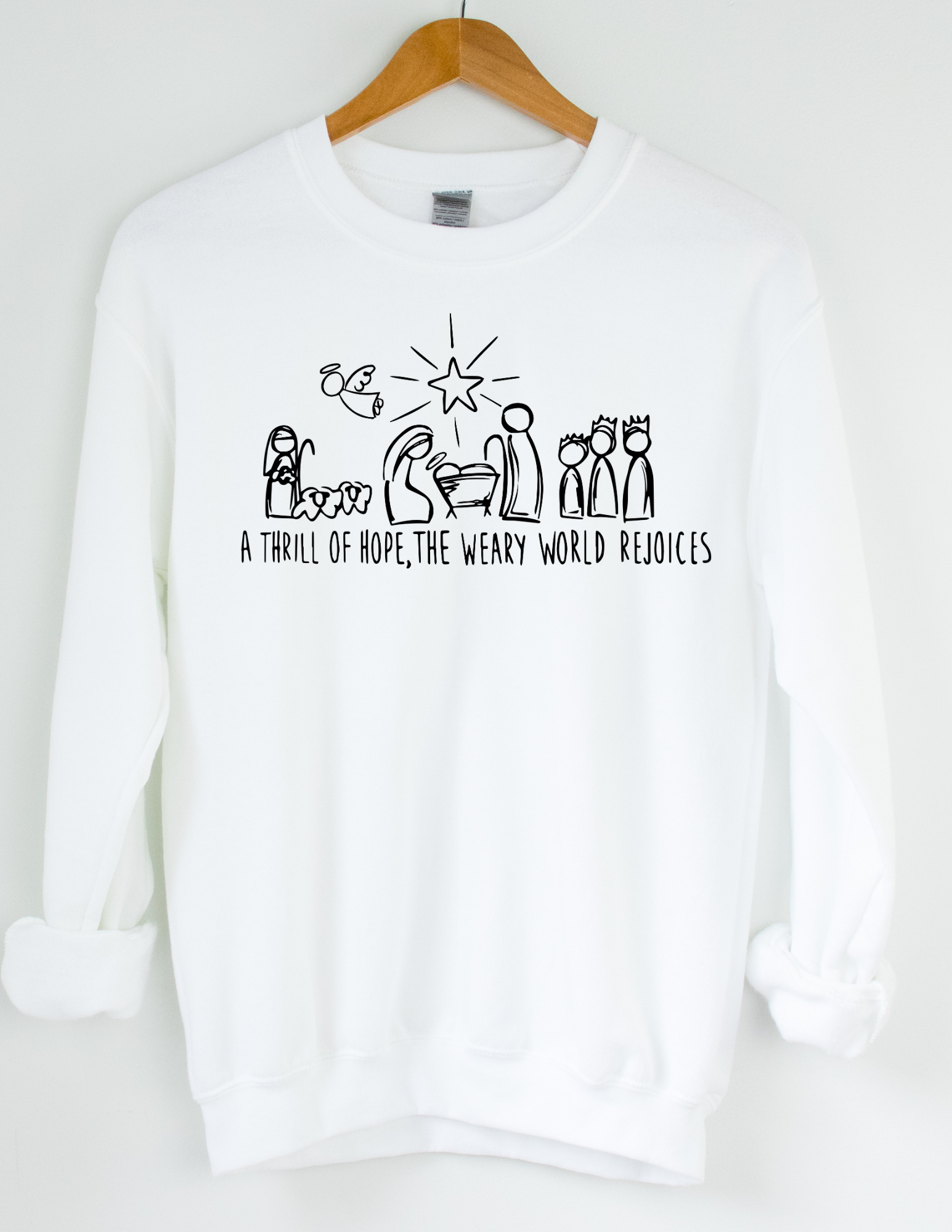 Hope & Rejoice Sweatshirt - MUDBUGSBTQ