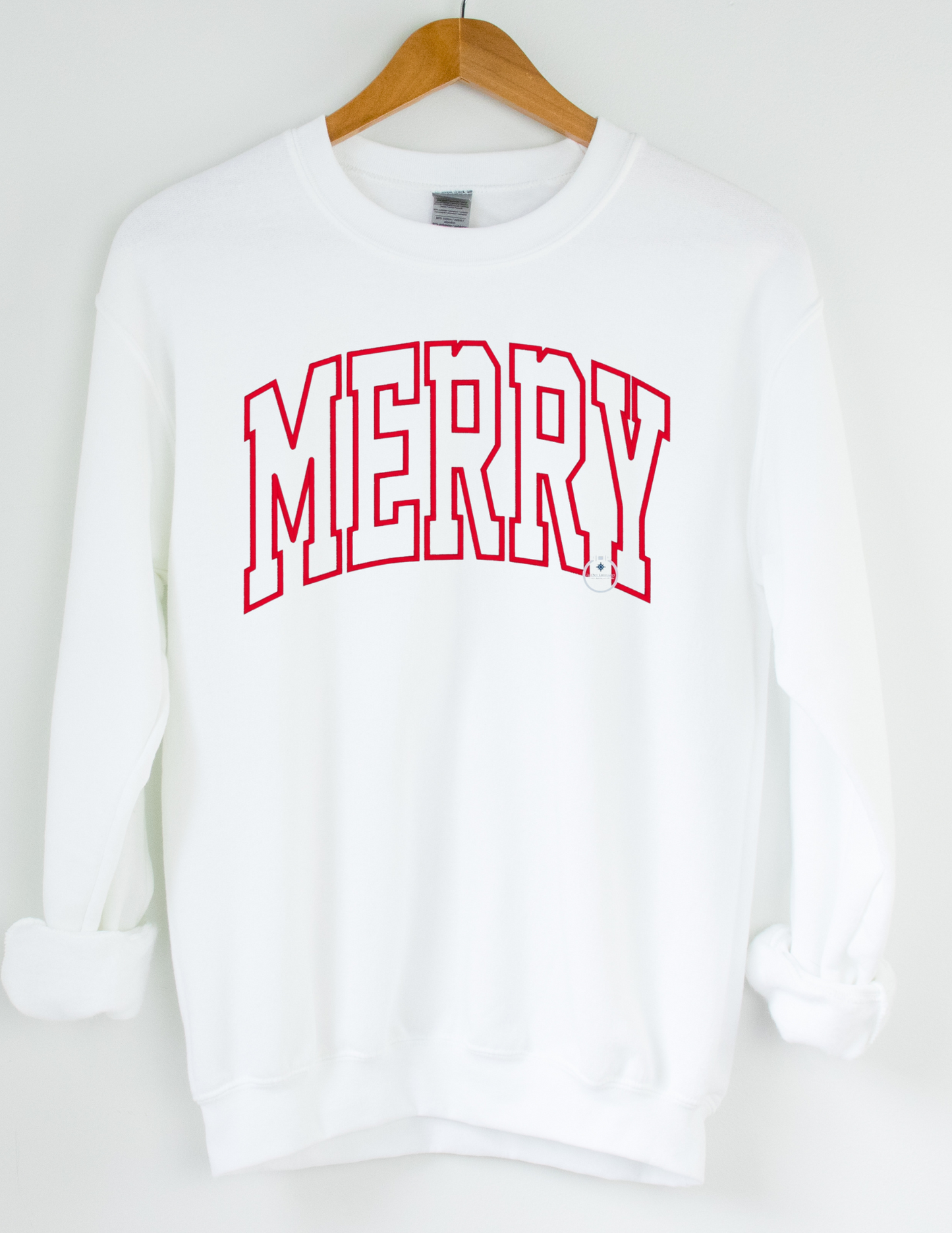 Merry Embroidered Sweatshirt - MUDBUGSBTQ