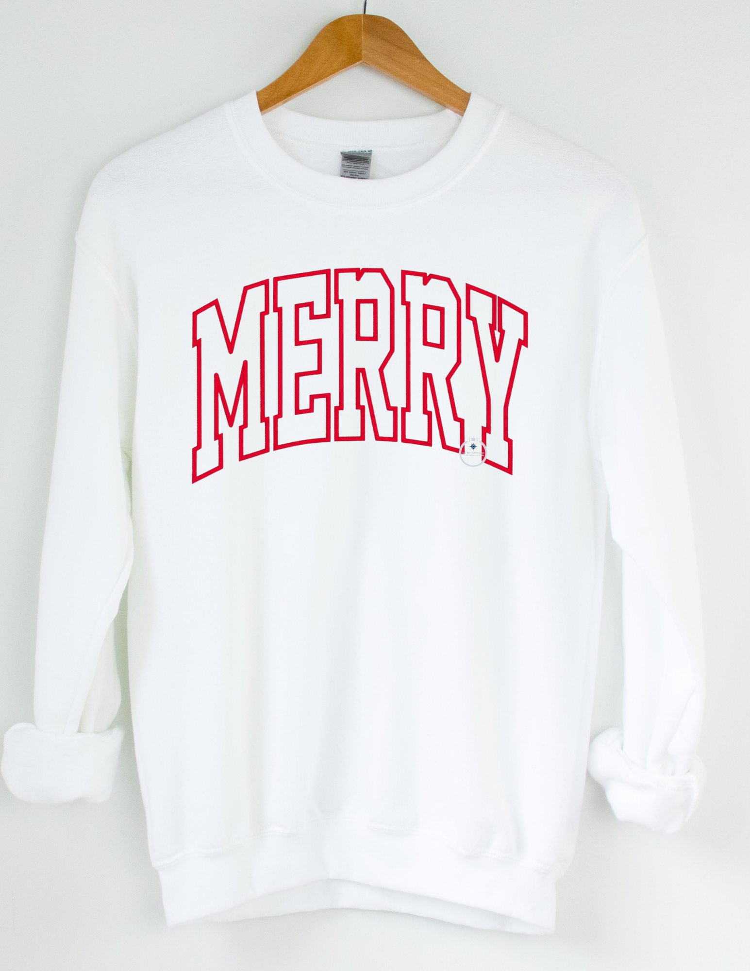 Merry Embroidered Sweatshirt - MUDBUGSBTQ