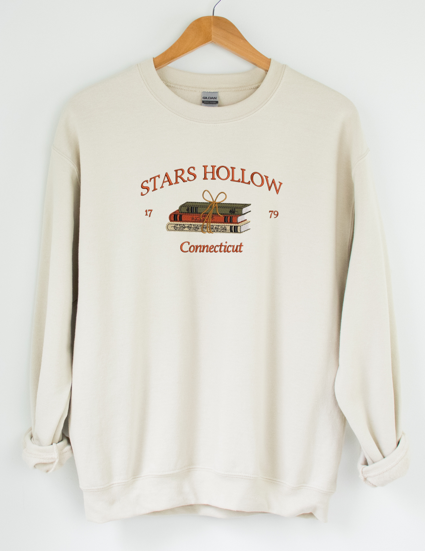 Stars Hollow (Gilmore Girls) Embroidered Sweatshirt - MUDBUGSBTQ