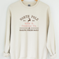 North Pole Embroidered Sweatshirt - MUDBUGSBTQ