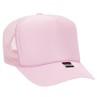 Soft Pink (high profile) Trucker Hat - MUDBUGSBTQ