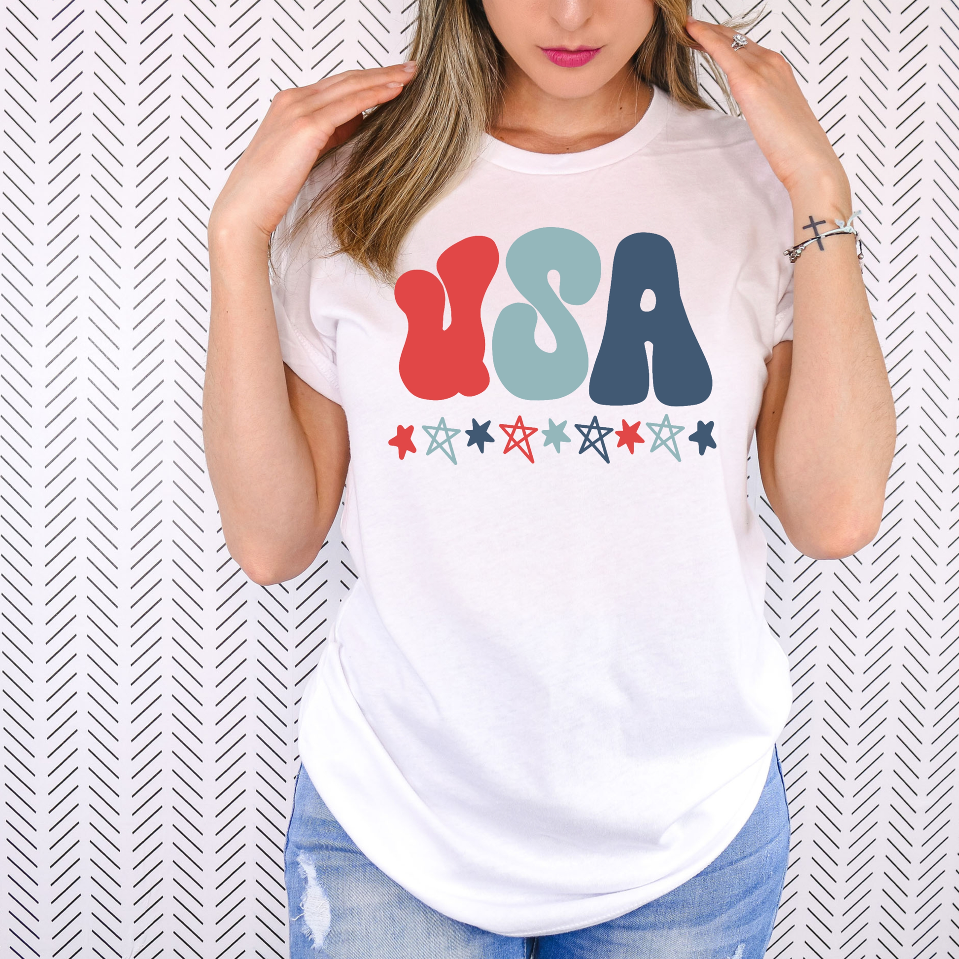 Funky USA Shirt - MUDBUGSBTQ