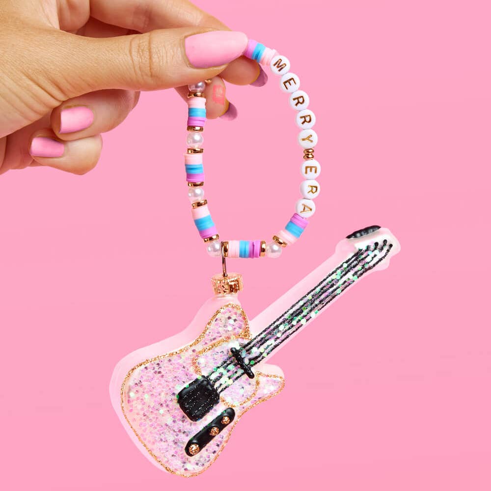 Merry Era Guitar Ornament
