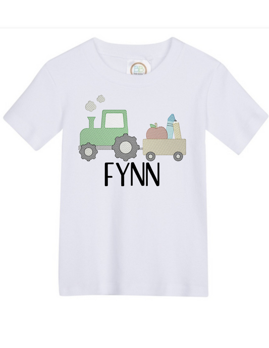 Back to School Tractor Shirt - MUDBUGSBTQ