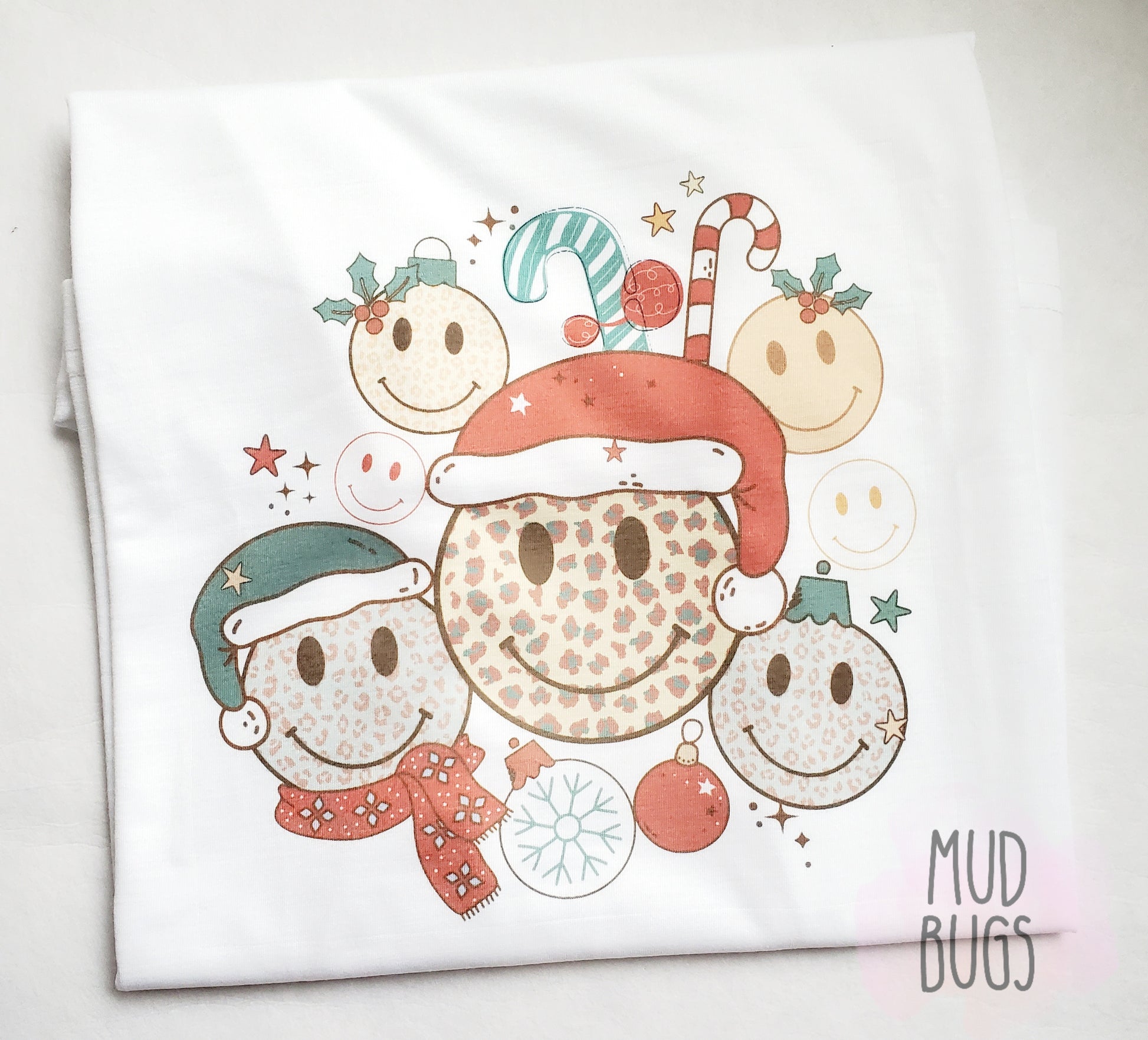 Smiley Christmas Youth Shirt - MUDBUGSBTQ