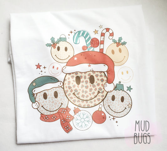 Smiley Christmas Youth Shirt - MUDBUGSBTQ