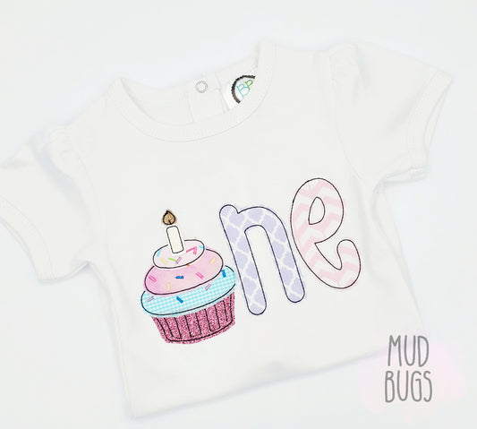 One Birthday Embroidery Shirt - MUDBUGSBTQ