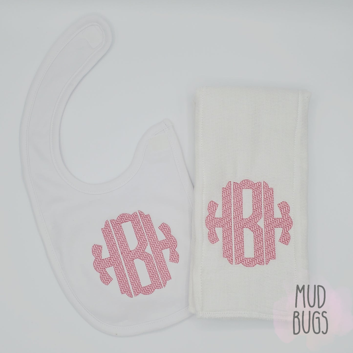 Monogram Bib - MUDBUGSBTQ