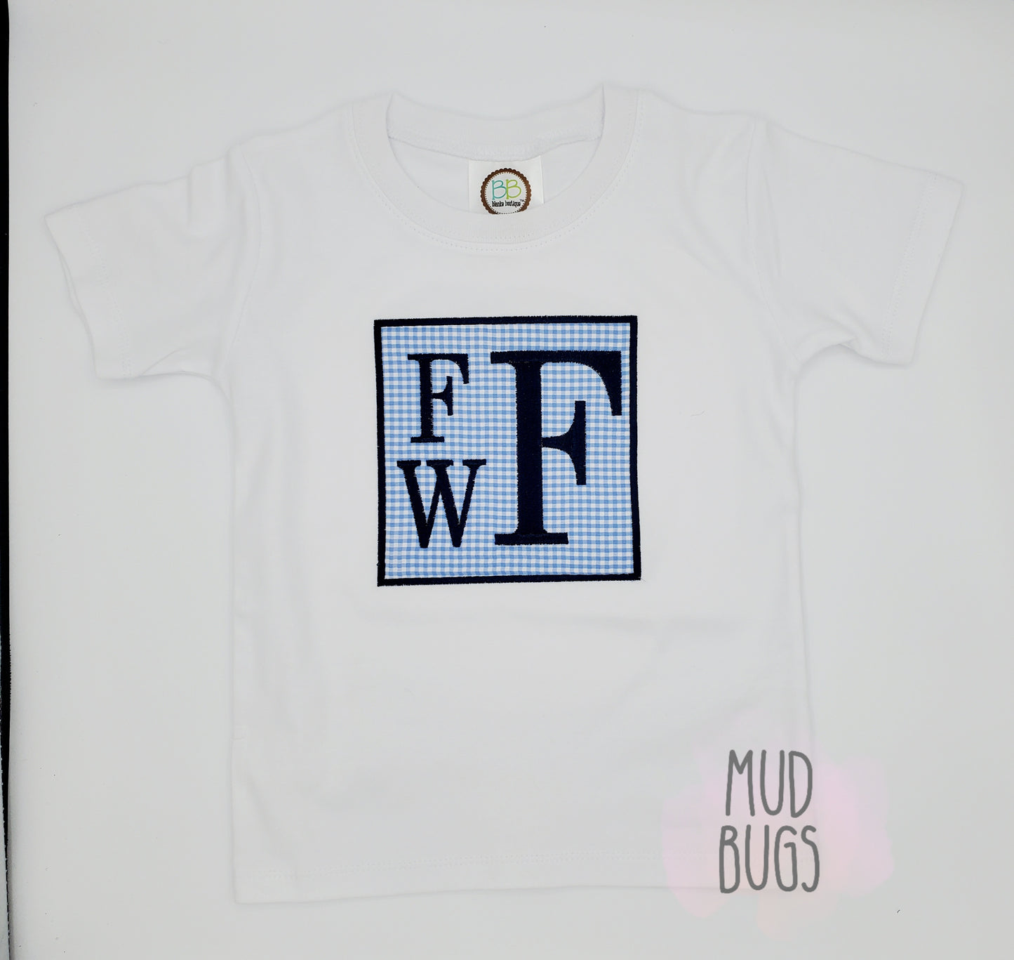 Boys Monogram Shirt - MUDBUGSBTQ