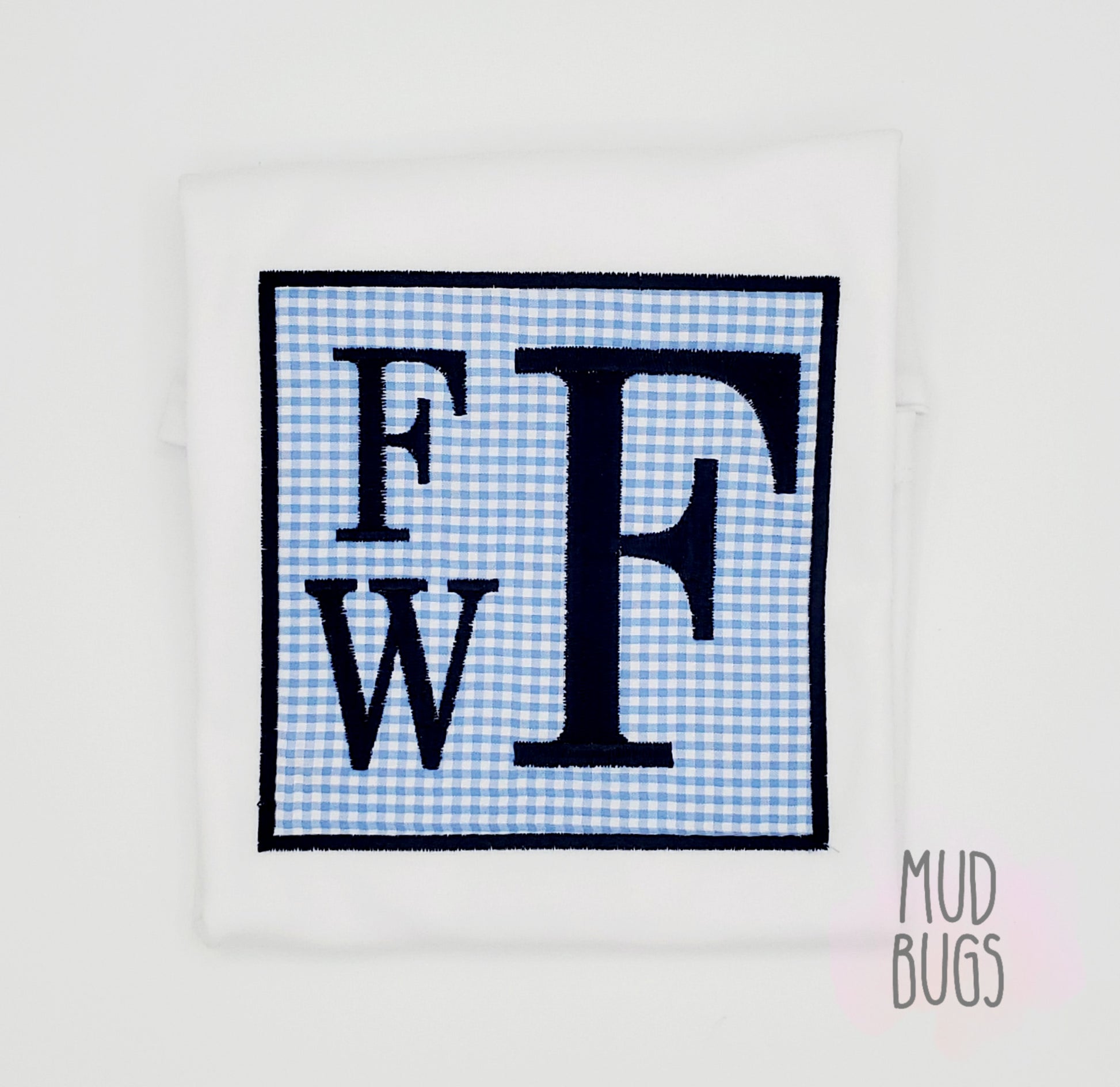 Boys Monogram Shirt - MUDBUGSBTQ