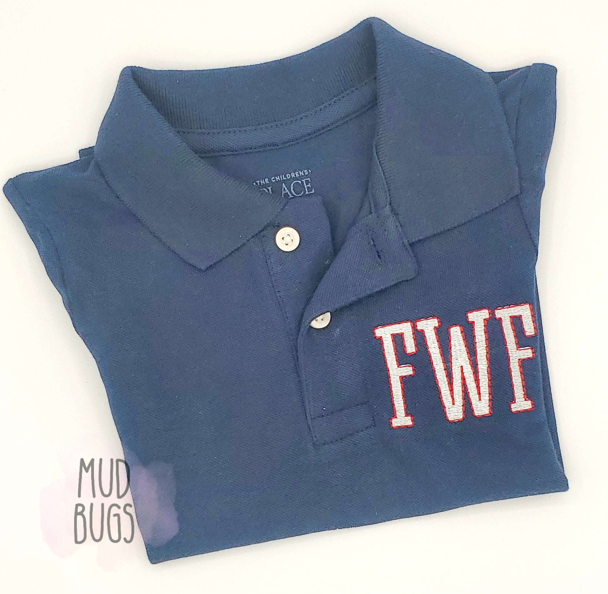 Boys Polo Monogram Shirt - MUDBUGSBTQ