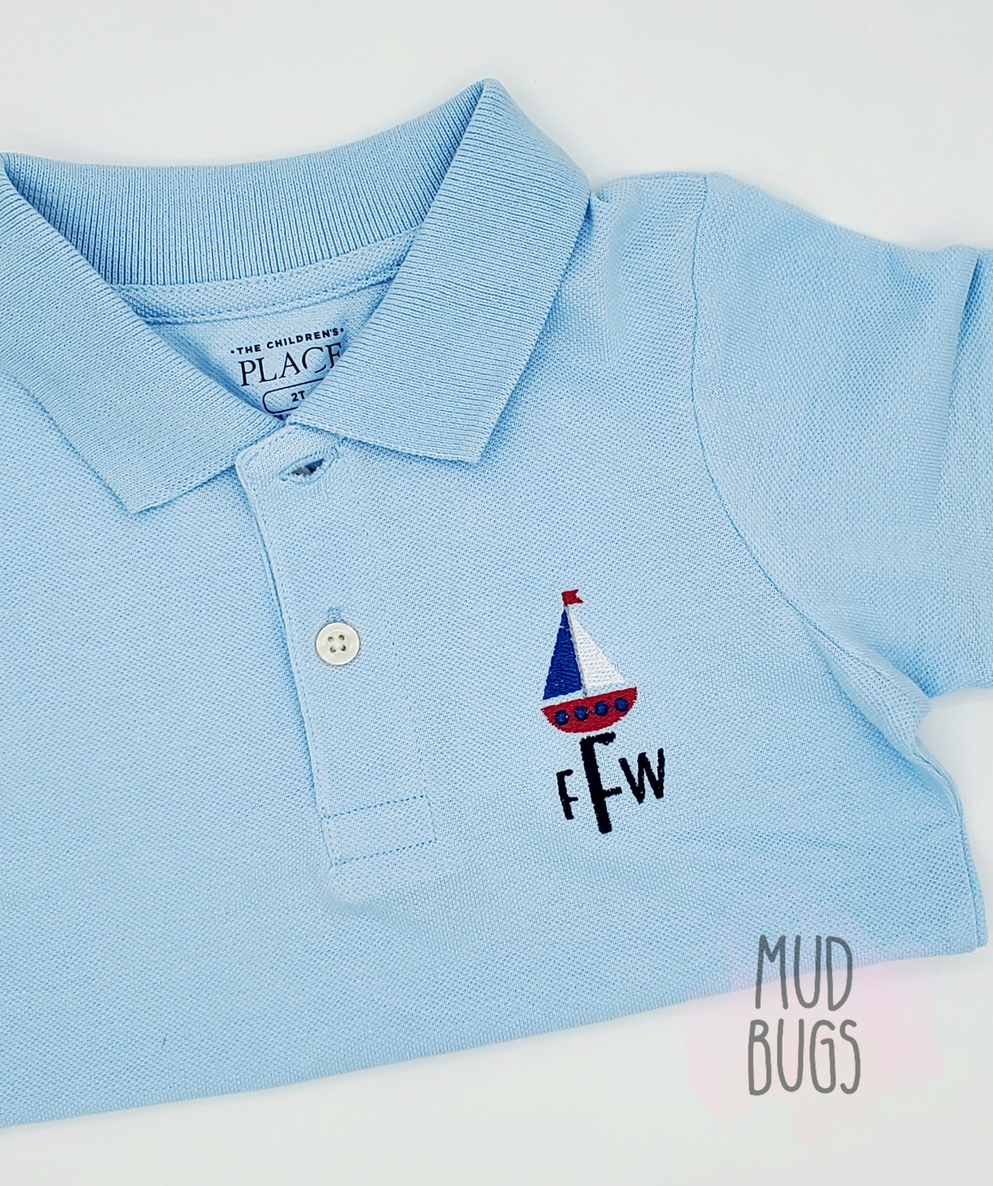 Boys Polo Sailboat Shirt - MUDBUGSBTQ