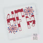 Fireworks Monogram Embroidery Shirt - MUDBUGSBTQ