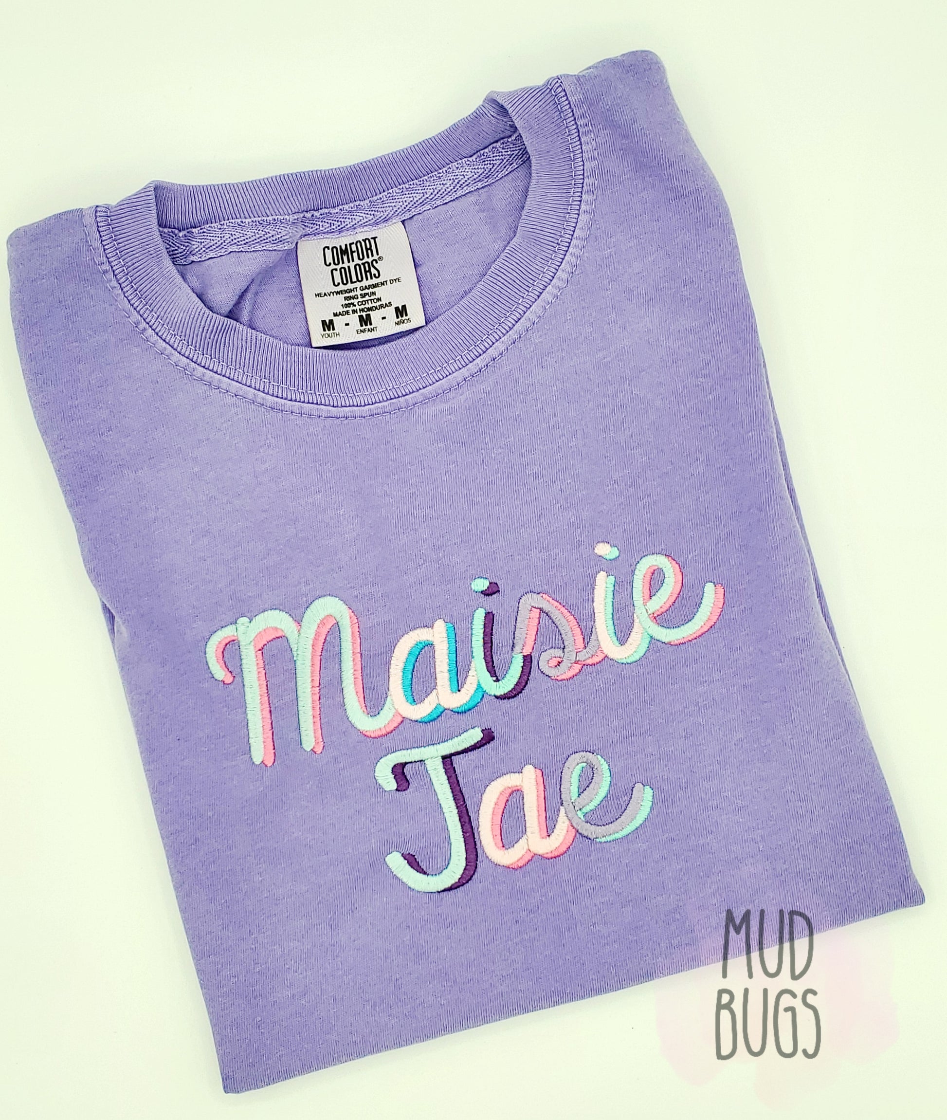 Cute Two Tone Name Shirt - MUDBUGSBTQ