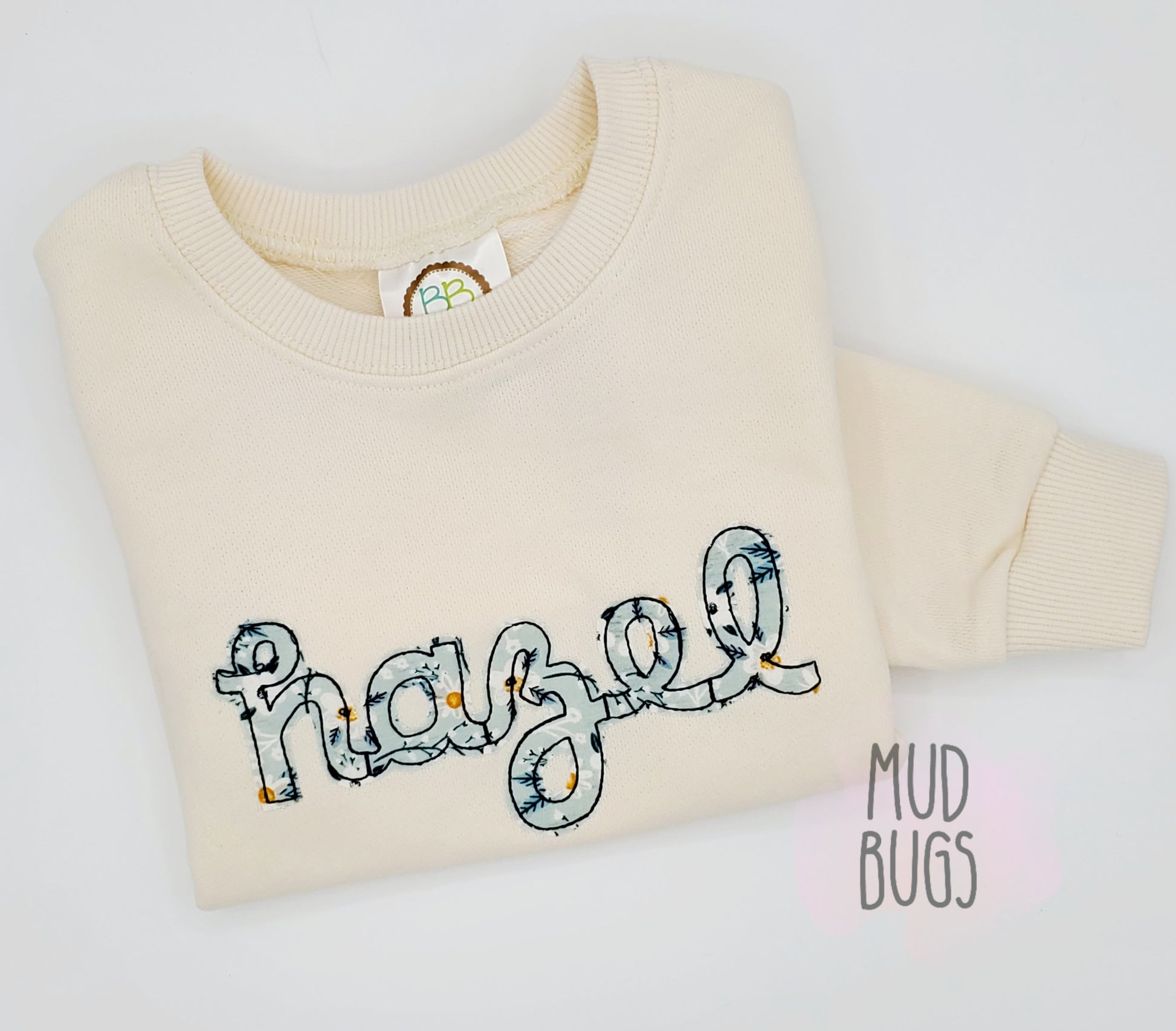 Personalized Applique Toddler Sweatshirt - MUDBUGSBTQ