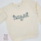 Personalized Applique Toddler Sweatshirt - MUDBUGSBTQ