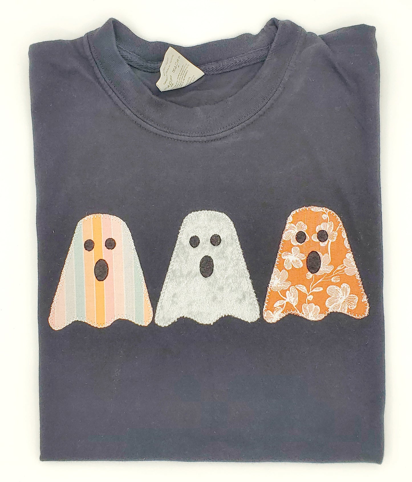 Cute Ghost Applique - MUDBUGSBTQ