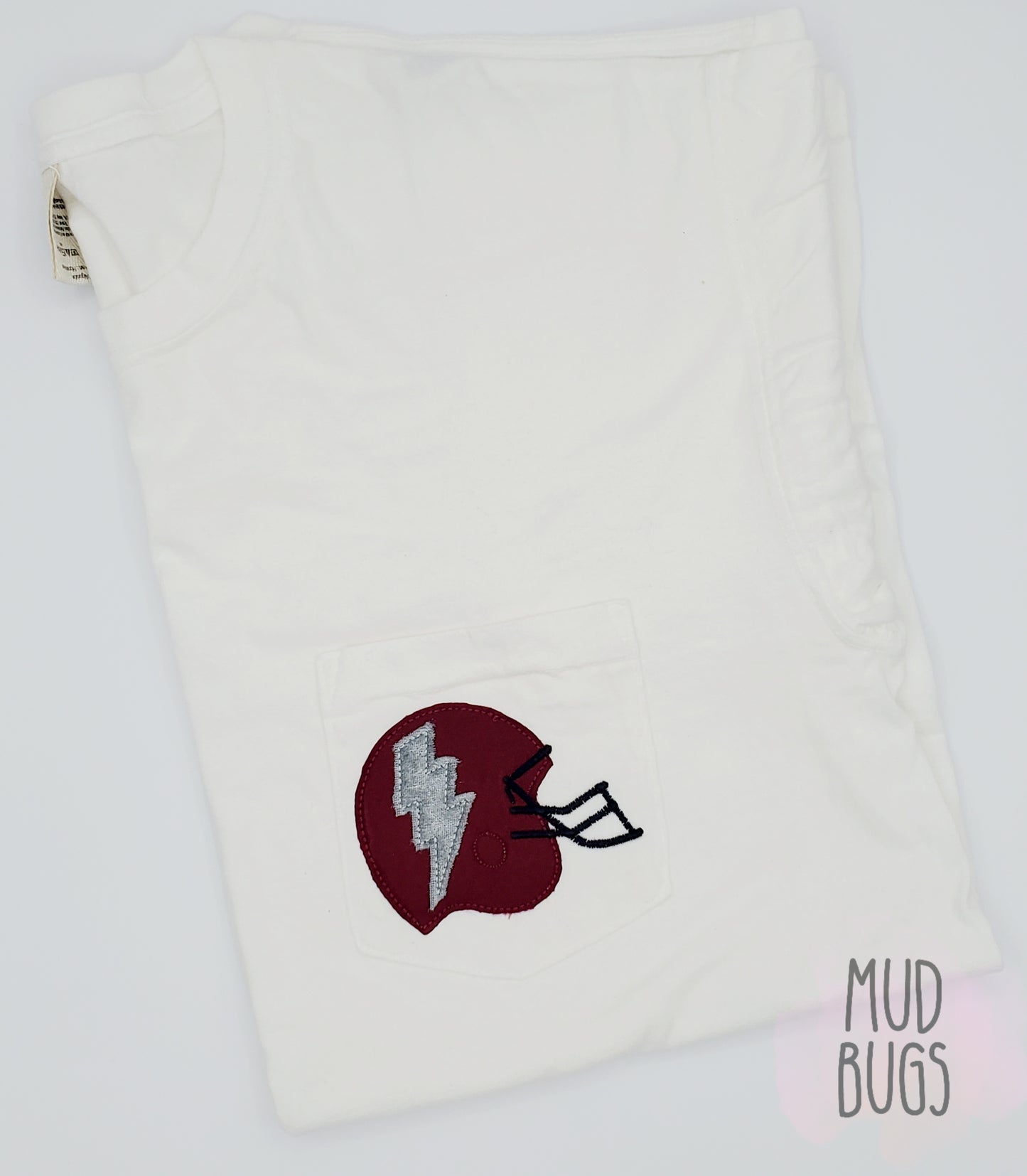 Custom Helmet Pocket Tee