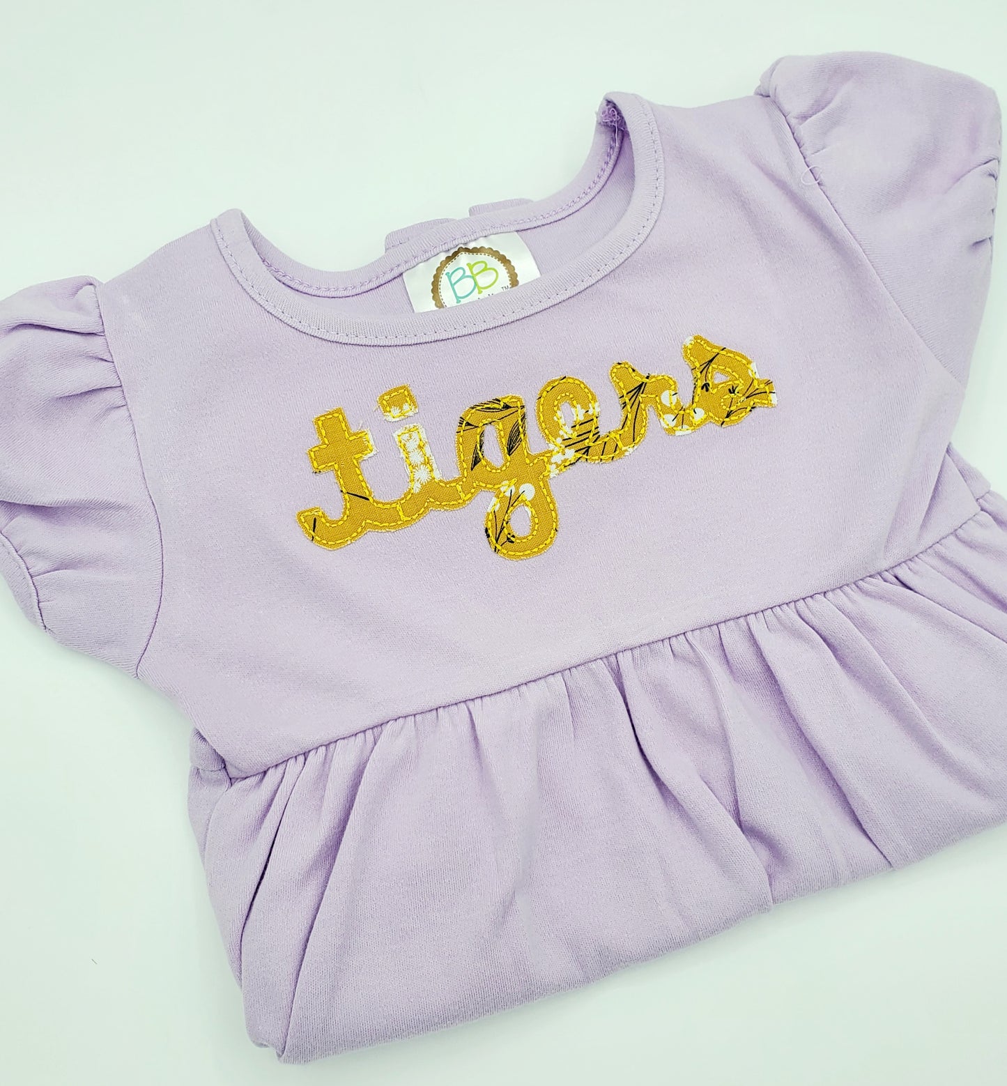 Tigers Applique Dress - MUDBUGSBTQ