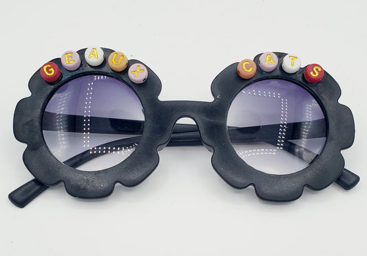 Geaux Cats Kid Sunglasses - MUDBUGSBTQ