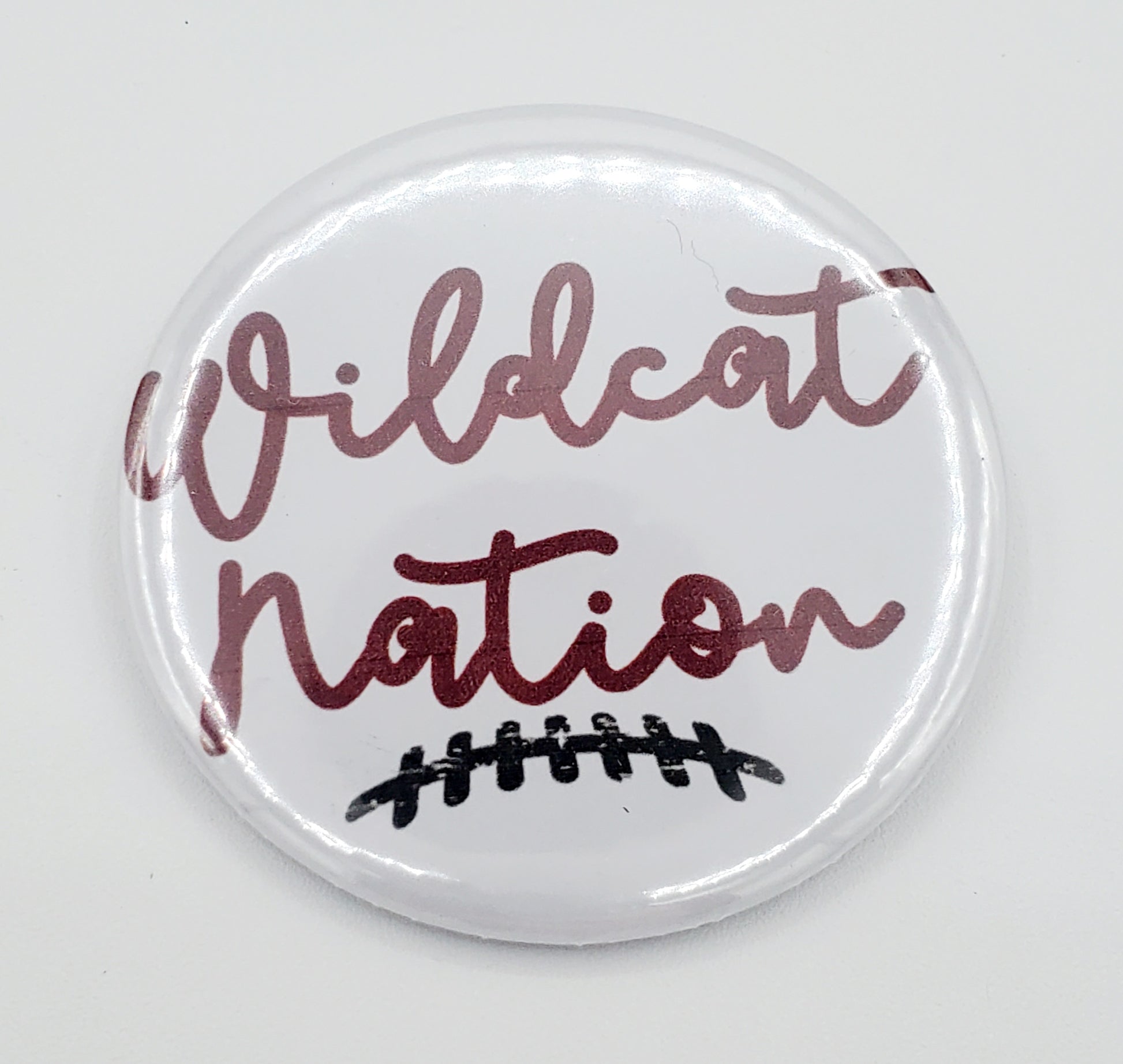 Wildcats Nation Button - MUDBUGSBTQ