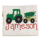 Christmas Tractor Embroidery - MUDBUGSBTQ