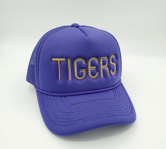 Retro Tigers Trucker Hat - MUDBUGSBTQ