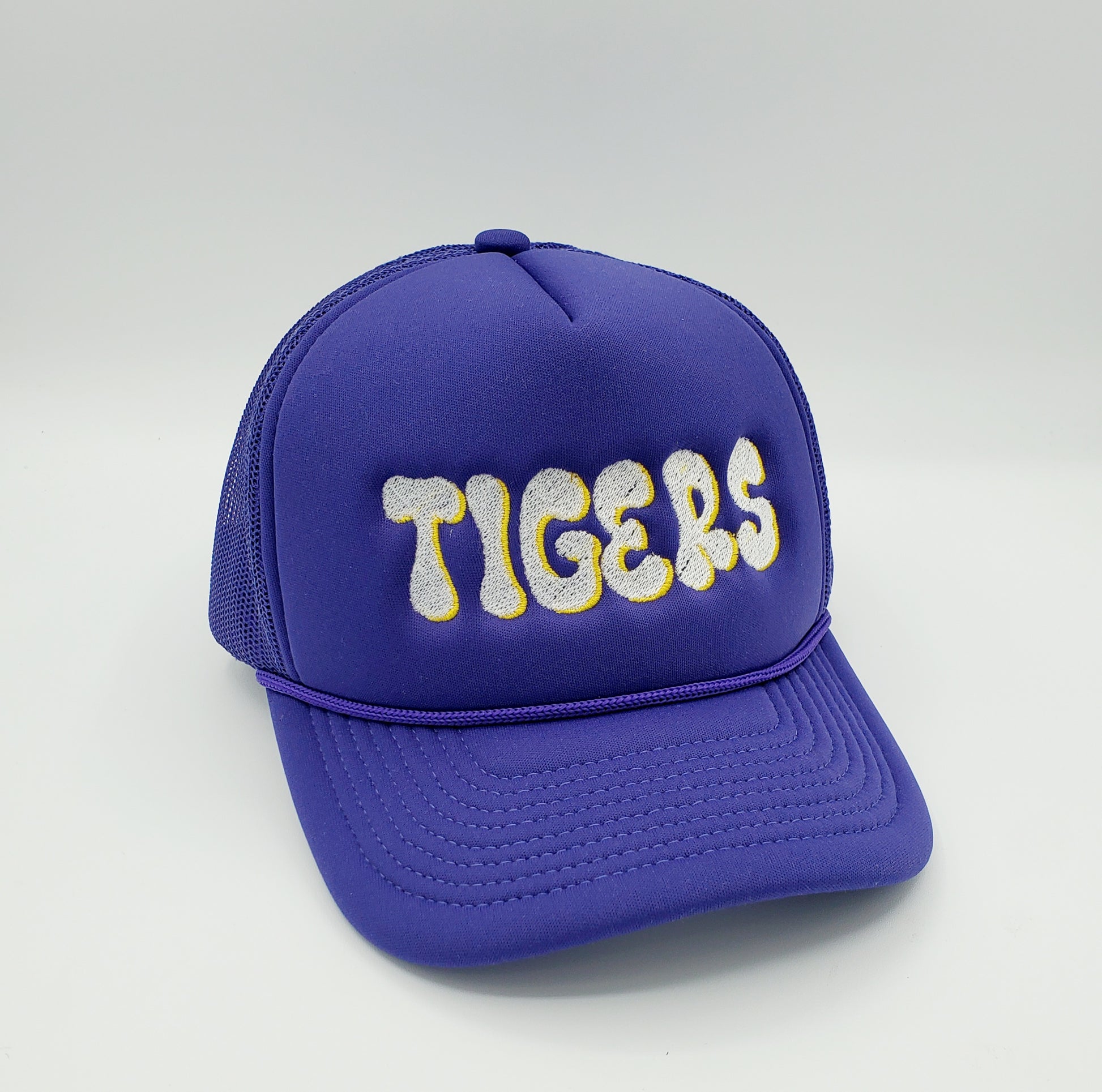 Groovy Tigers Trucker Hat - MUDBUGSBTQ