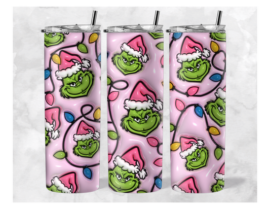 Grinch Lights Tumblers - MUDBUGSBTQ