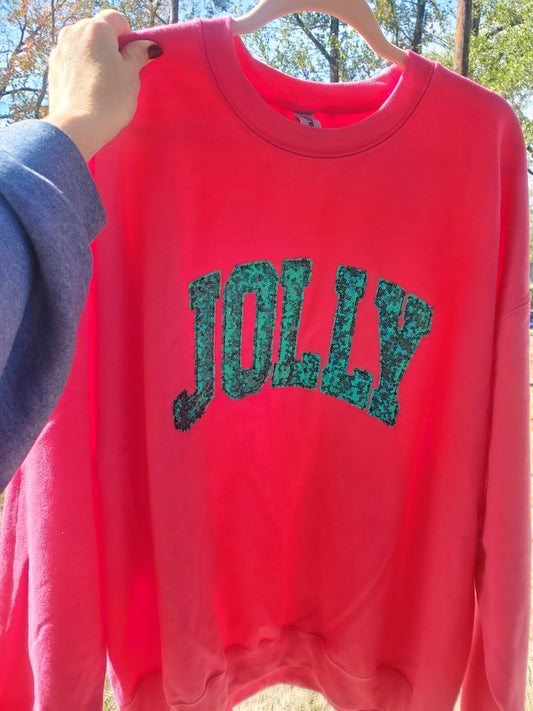 Jolly Sequin Sweatshirt - MUDBUGSBTQ