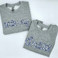 Floral Personalized Sweatshirt - MUDBUGSBTQ