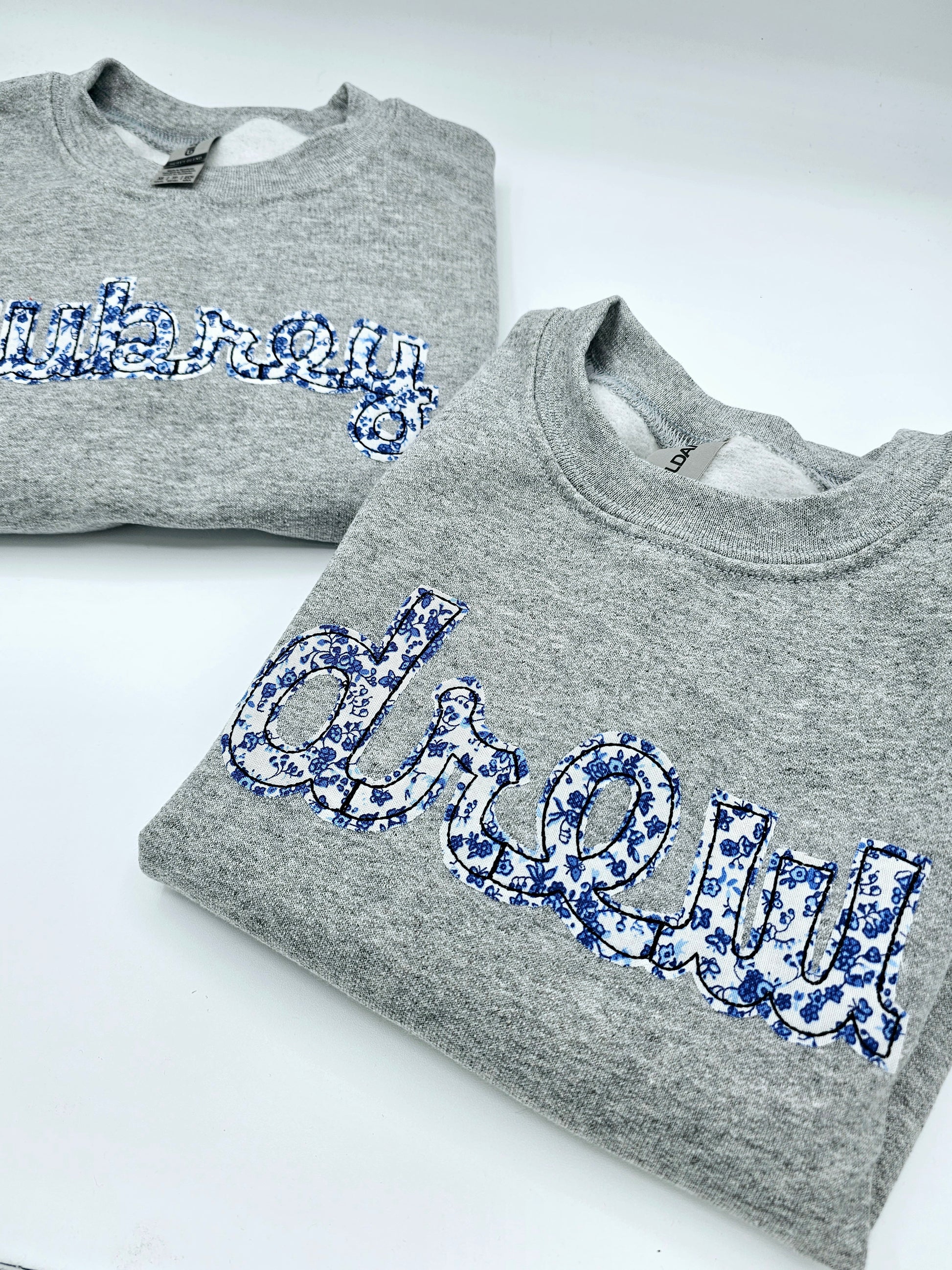 Floral Personalized Sweatshirt - MUDBUGSBTQ