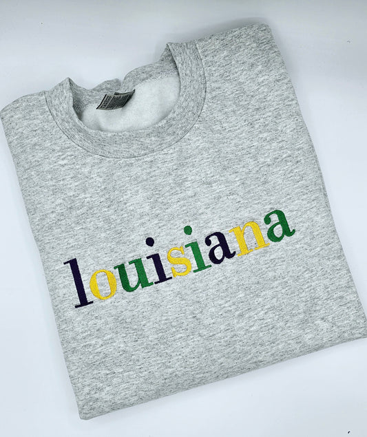 Louisiana Sweatshirt - MUDBUGSBTQ