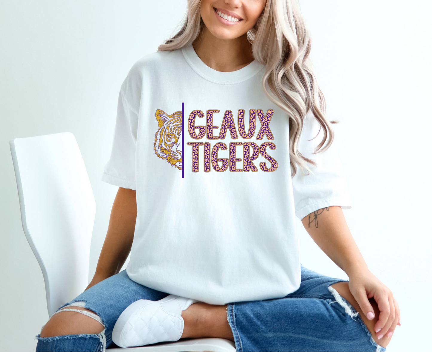 Geaux Tigers Tee - MUDBUGSBTQ