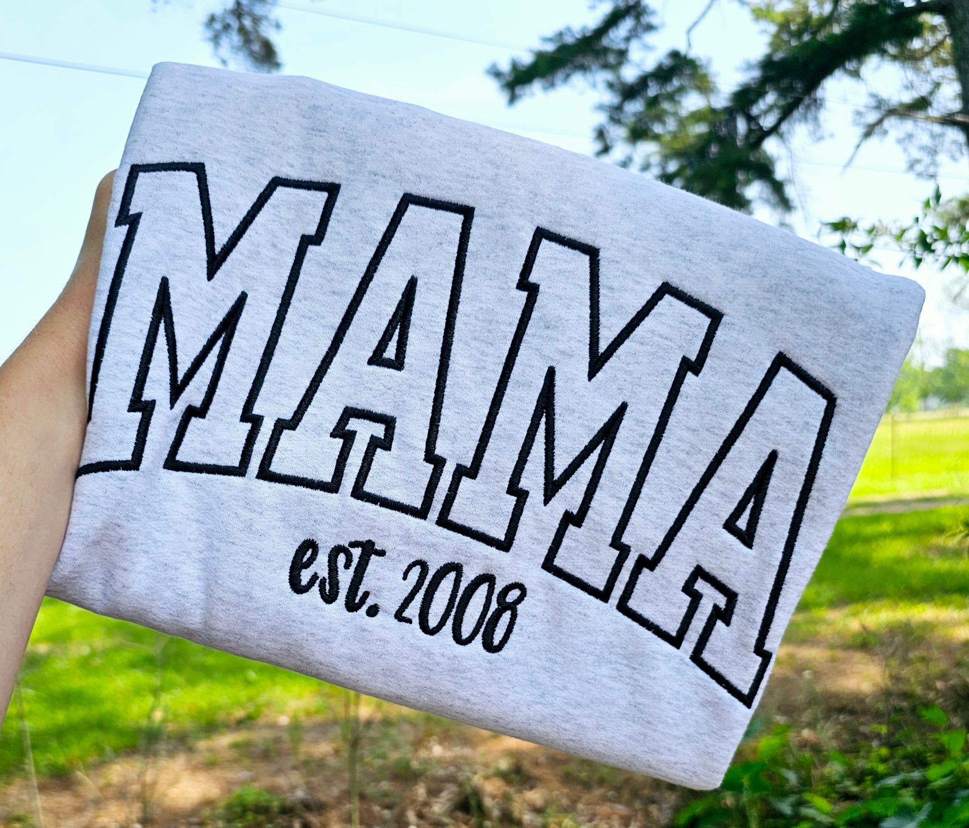 Mama Est. Sweatshirt - MUDBUGSBTQ