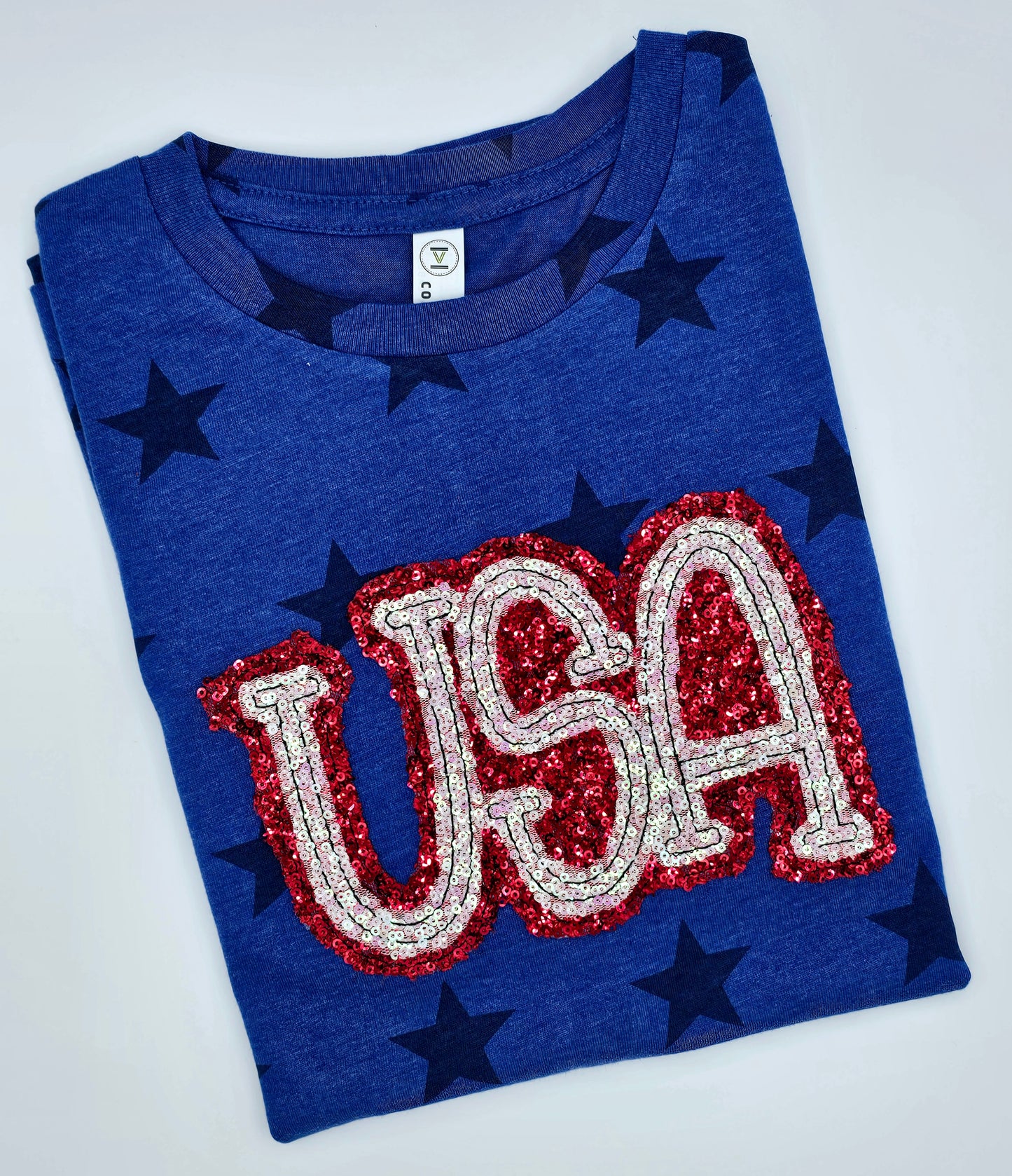 USA Applique Tee - MUDBUGSBTQ