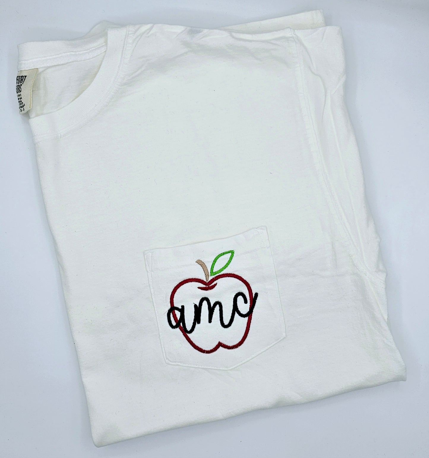 Monogram Apple Pocket