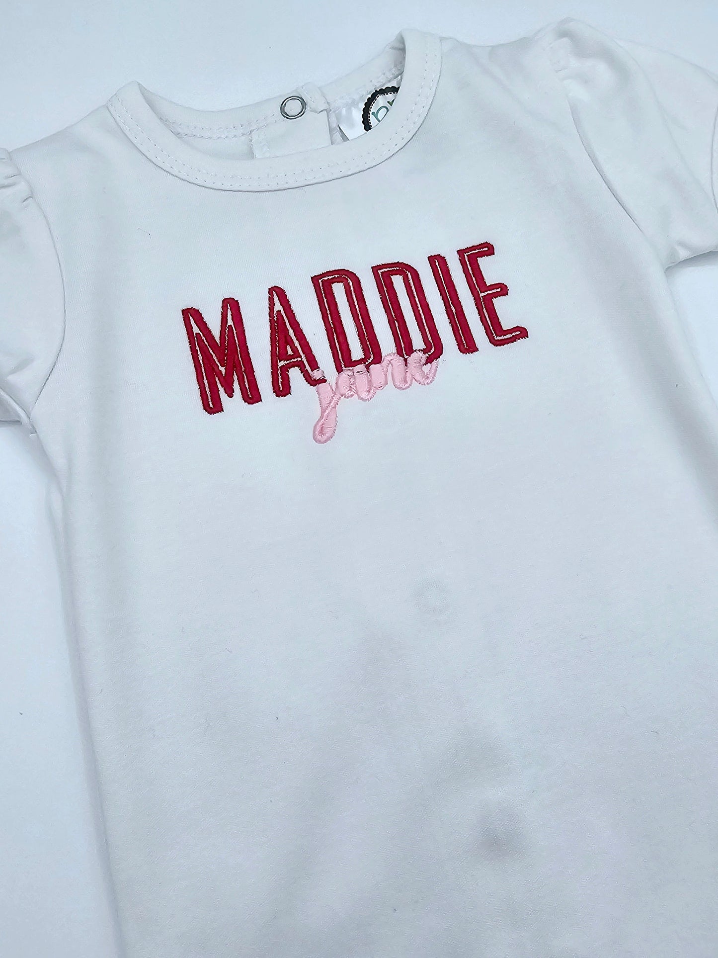 Girls Personalized Onesie - MUDBUGSBTQ