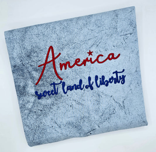 America Sweet Land of Liberty Tee - MUDBUGSBTQ