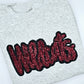 Custom Mascot Applique Sweatshirt