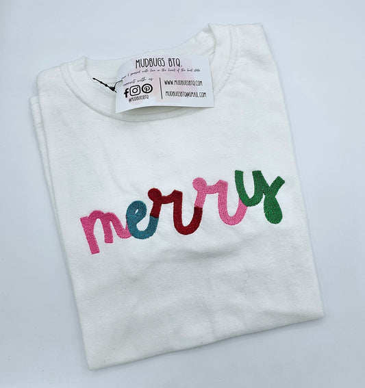 Colorful Merry Tee