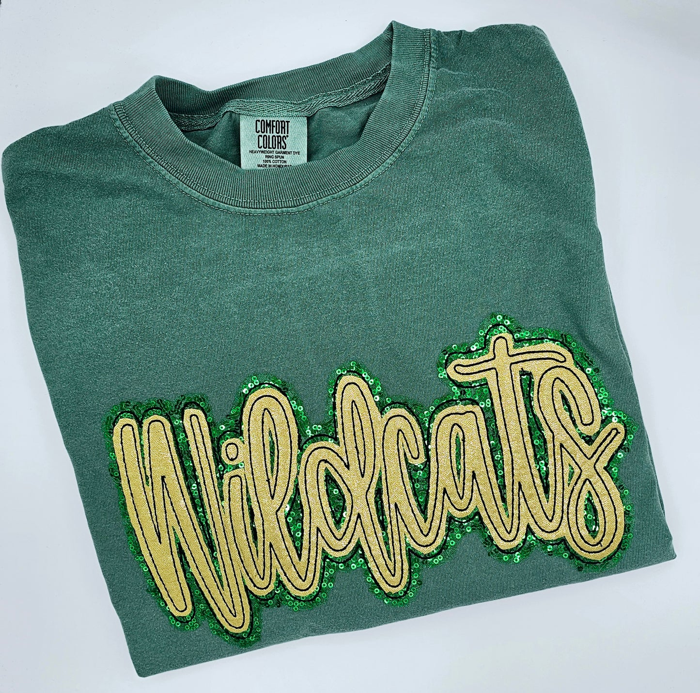 Custom Mascot Double Applique Tee