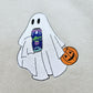 Fav Ghost Drink Embroidered Sweatshirt