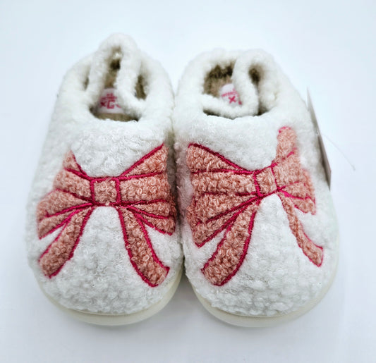 Toddler Bow Slippers