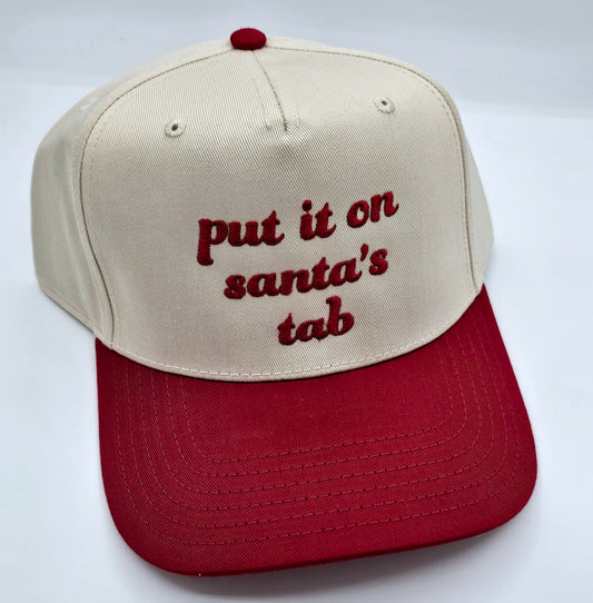 Put It On Santa's Tab Hat